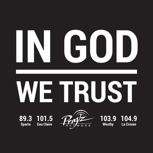 8x10 "In God We Trust" Window Cling
