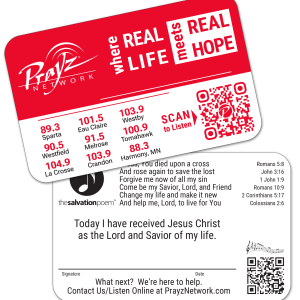 "The Salvation Poem" Cards